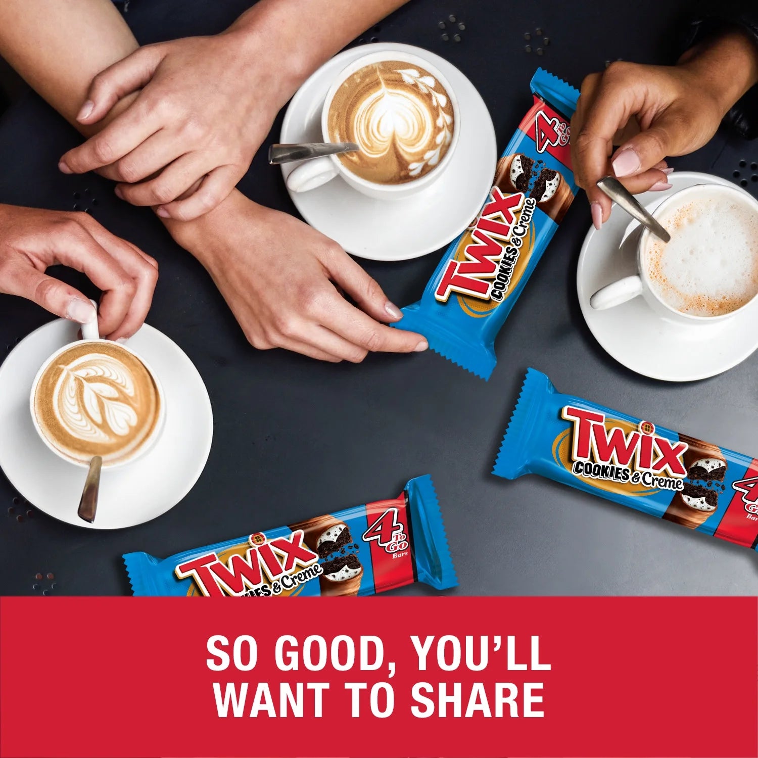 TWIX COOKIES & CREAM - SHARE SIZE