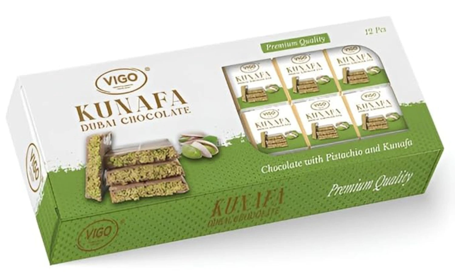 VIGO DUBAI KUNAFA 12 PCS AS