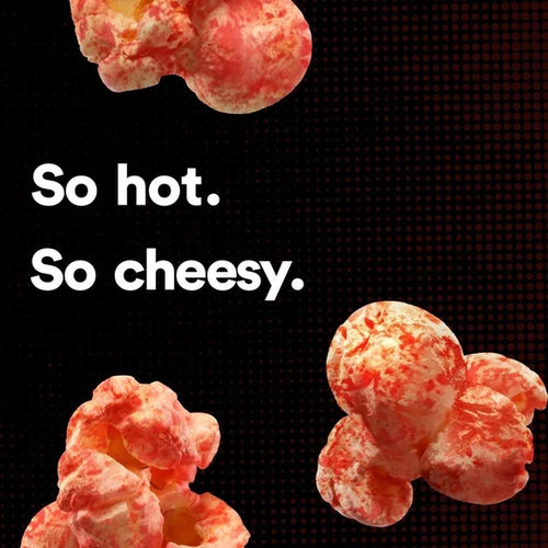 CHEETOS POPCORN FLAMING HOT- SMARTFOOD BIG BAG