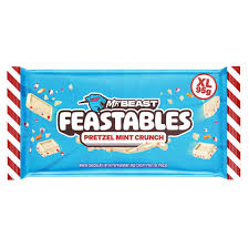 NEW FEASTBLES PRETZEL MINT CRUNCH XL