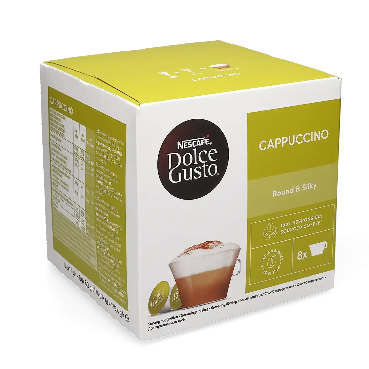 Nescafé Cappuccino 16 pods for Dolce Gusto