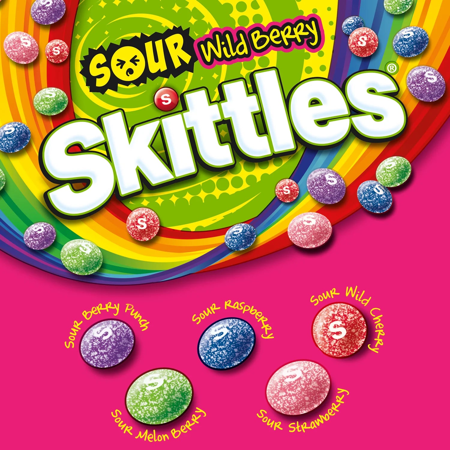 SKITTLES SOUR WILDBERRY