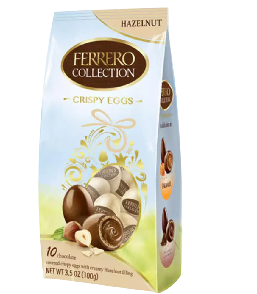 FERRERO COLLECTION CRISPY EGGS HAZELNUT AS