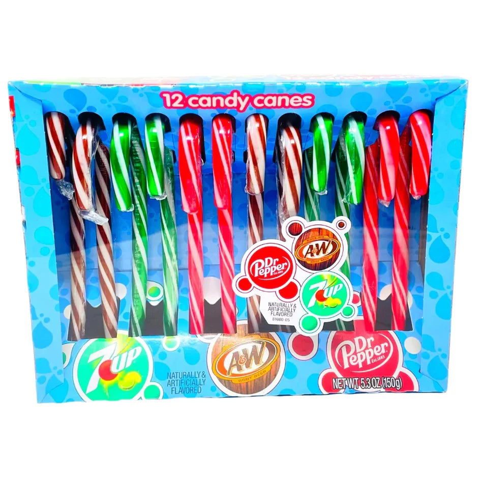 7UP A&W DR.PEPPER CANDY CANES PS