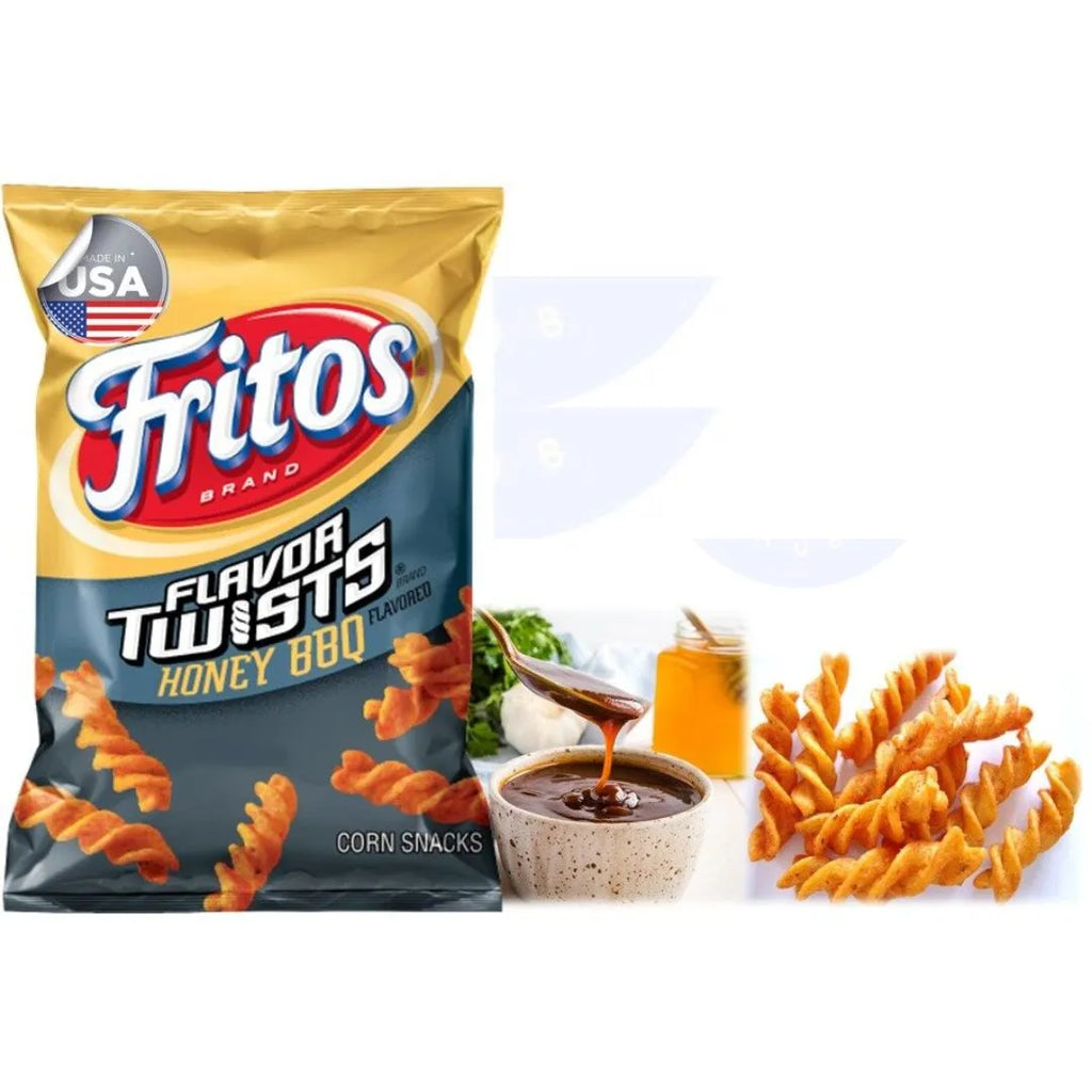 Fritos Honey BBQ Flavor Twists Corn Chips - PARTY SIZE