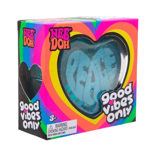 NEEDOH GOOD VIBES ONLY  -  PEACE HEART - ORIGINAL SCHYLLING AU