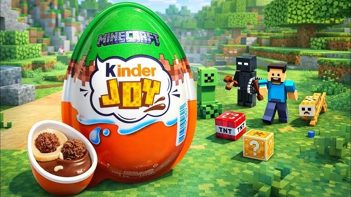 KINDER JOY MINECRAFT - LIMITED EDITION