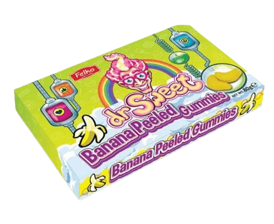 DR. SWEET BANANA PEELED GUMMIES