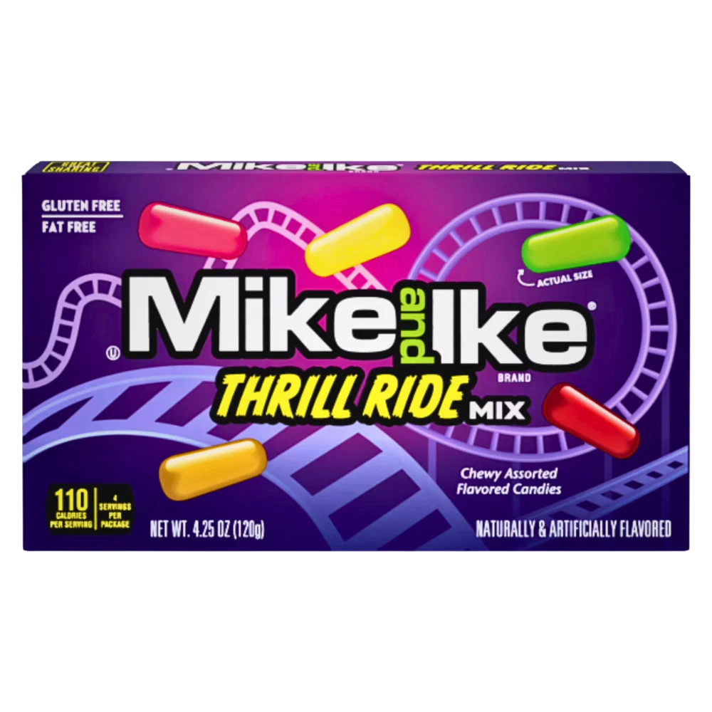 MIKE & IKE THRILL RIDE MIX ( LIMITED EDITION )