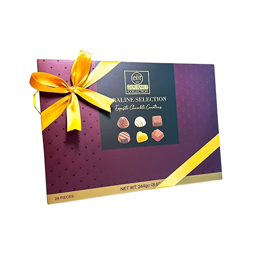 ELIT GOURMET PRALINE SELECTION BURGUNDY