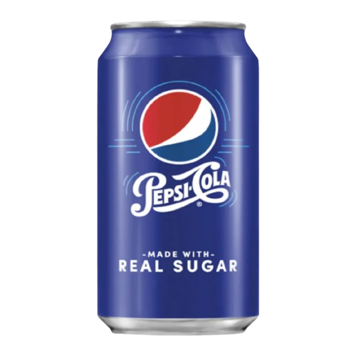 PEPSI ORIGINAL MADE WITH REAL SUGAR