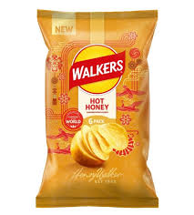 LAYS WALKERS NEW  HOT HONEY 6 PACK - LIMITED EDITION PS