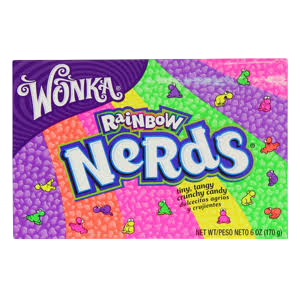 WILLY WONKA NERDS RAINBOW THEATRE BOX SM