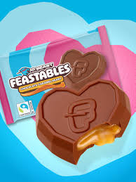 FEASTBLES CHOCOLATE CARAMEL HEART - LIMITED EDITION SW