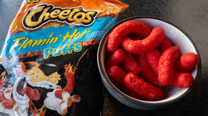 CHEETOS FLAMING HOT PUFFS EC