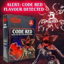 STRANGER THINGS FRUIT ROLL UPS CODE RED