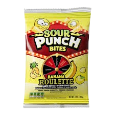 SOUR PUNCH ROULETTE BANANA BITES