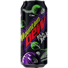 MOUNTAIN DEW PITCH BLACK NEW