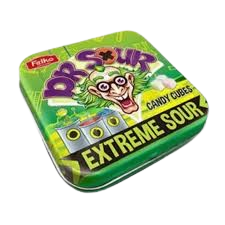 DR SOUR EXTREME SOUR CANDY CUBES TIN