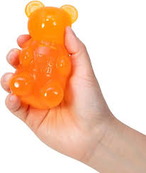 VIRAL NEEDOH GUMMY BEAR NEON ORANGE - SCHYLLING