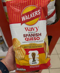 LAYS WALKERS SPANISH QUESO - WORLD CUP LIMITED EDITION