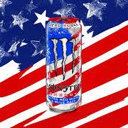 MONSTER RED WHITE BLUE - LIMITED EDITION