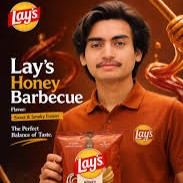 LAYS HONEY BARBECUE - MADE WITH REAL POTATOES - BIG BAG SP