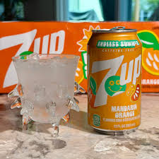 7UP  ENDLESS MANDARIN ORANGE - LIMITED EDITION