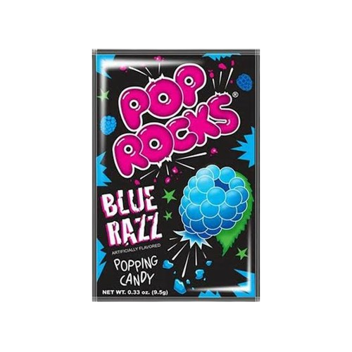 POP ROCKS BLUE RAZZ - MADE IN USA