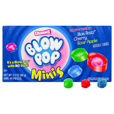 CHARMS BLOW POP MINIS - MADE IN USA