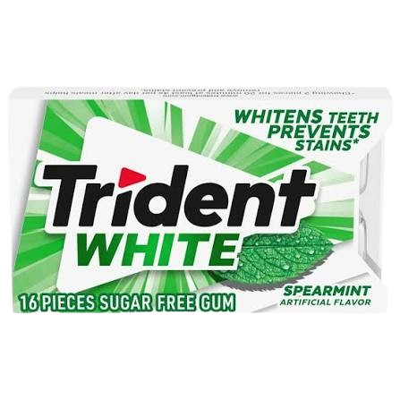 TRIDENT WHITE SPEARMINT