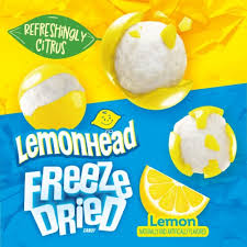 LEMONHEAD FREEZE DRIED - NEW ITEM MADE IN USA