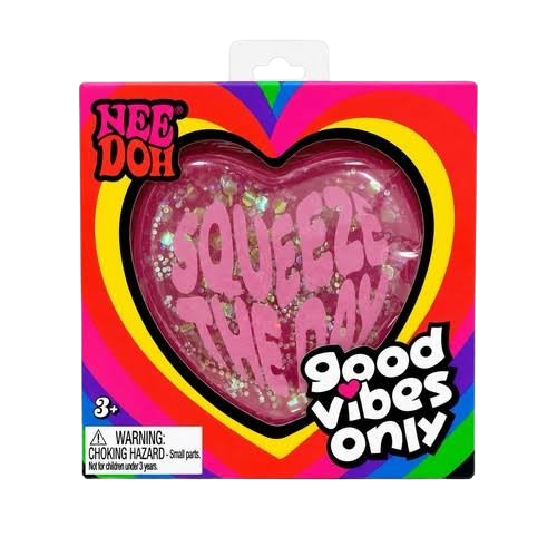NEEDOH GOOD VIBES ONLY  -  SQUEEZ THE DAY HEART - ORIGINAL SCHYLLING AU