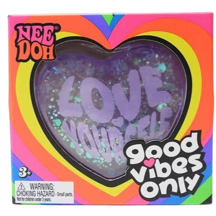 NEEDOH GOOD VIBES ONLY  -  LOVE YOURSELF HEART - ORIGINAL SCHYLLING AU