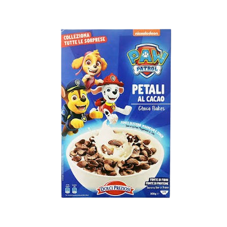 PAW PATROL CEREALS- CHOCOLATE PETALS