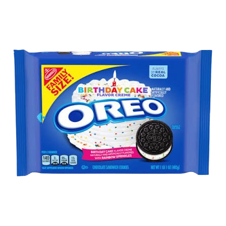 OREO BIRTHDAY CAKE FAMILY SIZE