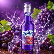 KOOL-AID GRAPE SODA USA