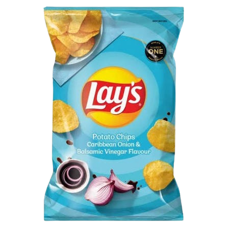 LAYS CARIBBEAN ONION & BALSAMIC VINEGAR - RARE BIG BAG