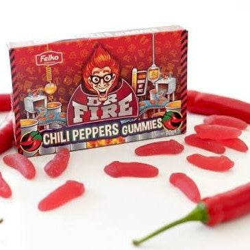 DR SOUR FIRE CHILLI PEPPERS GUMMIES