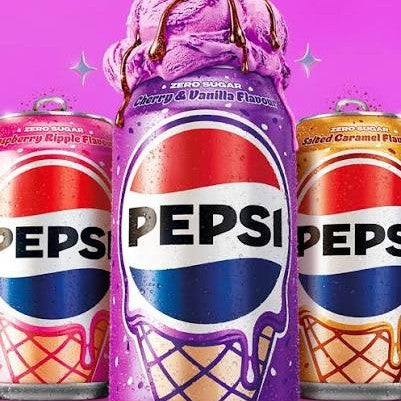 PEPSI SALTED CARAMEL ICE CREAM - SUPER RARE