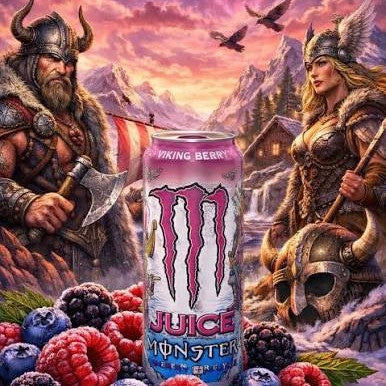MONSTER ENERGY VIKING BERRY