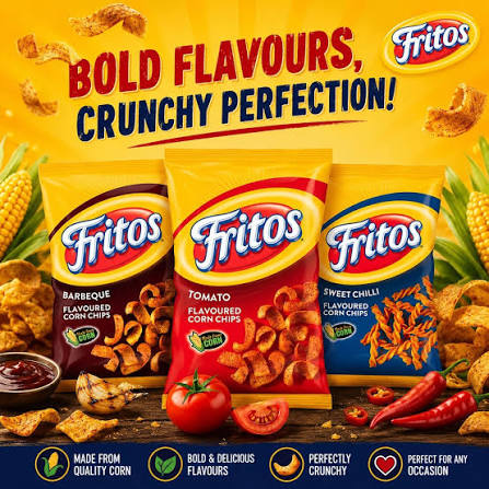 FRITOS SWEET CHILLI TWISTS CORN CHIPS