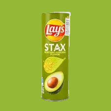 LAYS STAX MUSTARD AVOCADO AS