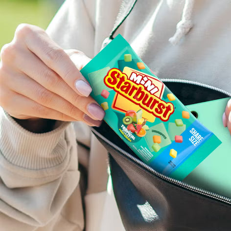 STARBURST MINI TROPICAL SHARE SIZE