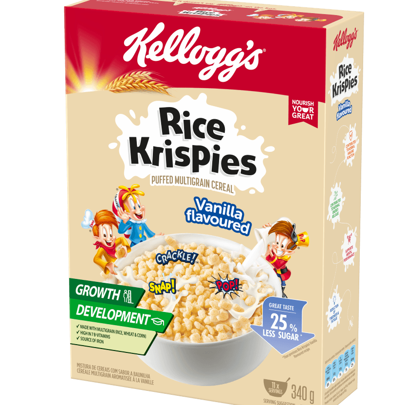 KELLOGS RICE KRISPIES VANILLA CEREAL - EXCLUSIVE IN UAE HY