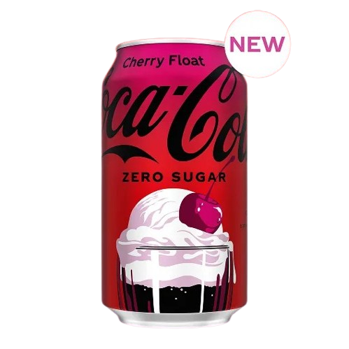 NEW COCA COLA CHERRY FLOAT ZERO - LIMITED STOCK