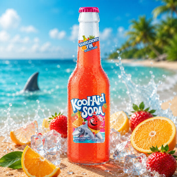 KOOL AID SODA SHARKLEBERRY FIN - USA
