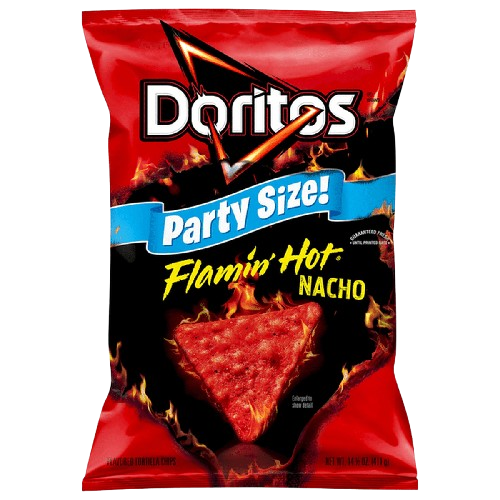 DORITOS FLAMING HOT PARTY SIZE