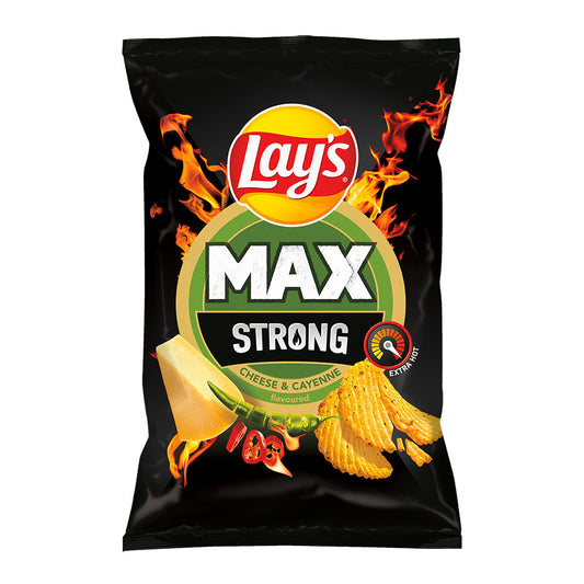 ليز ماكس سترونغ بالجبنة والفلفل الحار