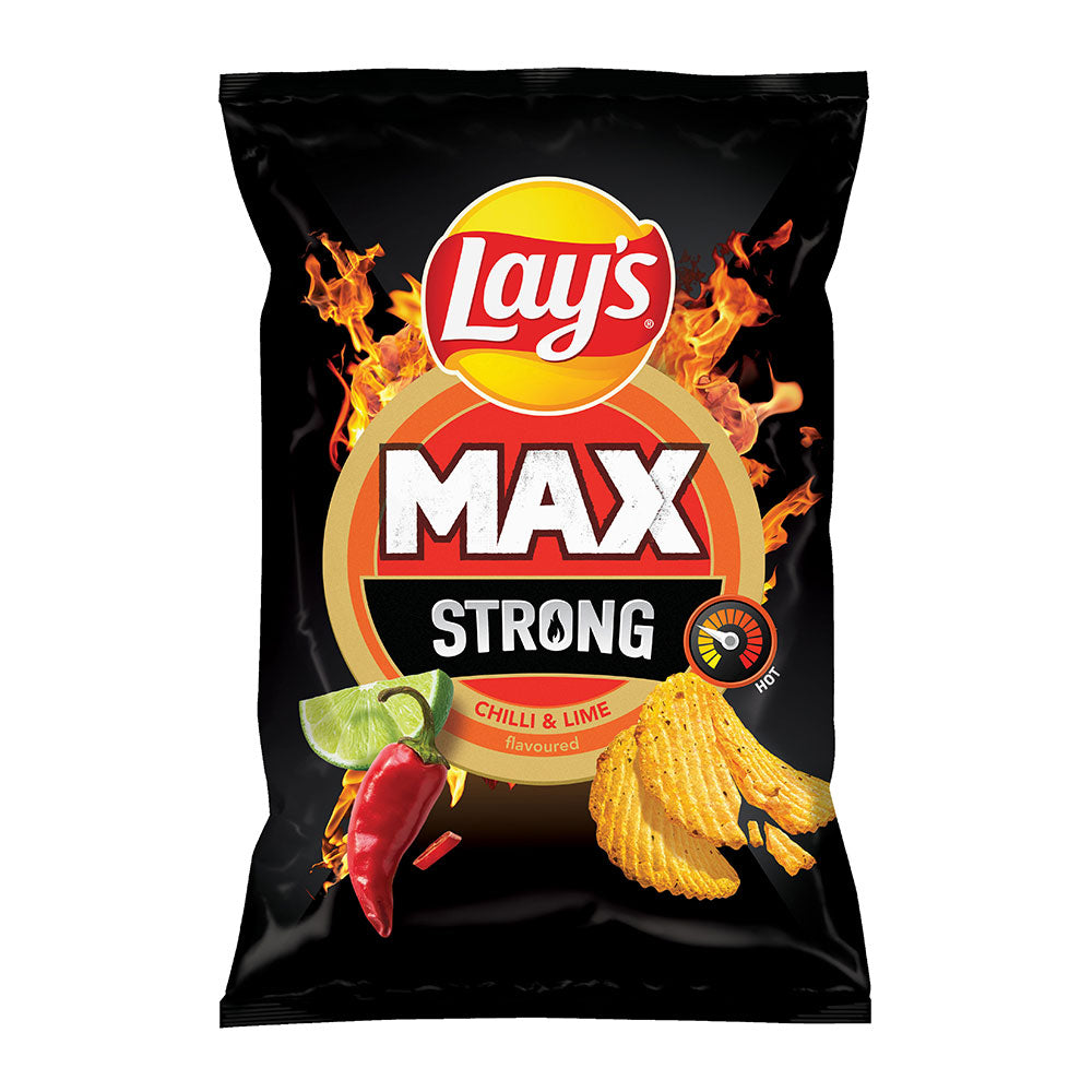 ليز ماكس سترونغ بنكهة الفلفل الحار والليمون